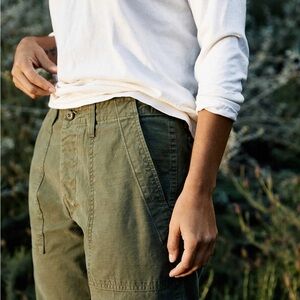 Imogene + Willie Blake Military Trousers in Olive